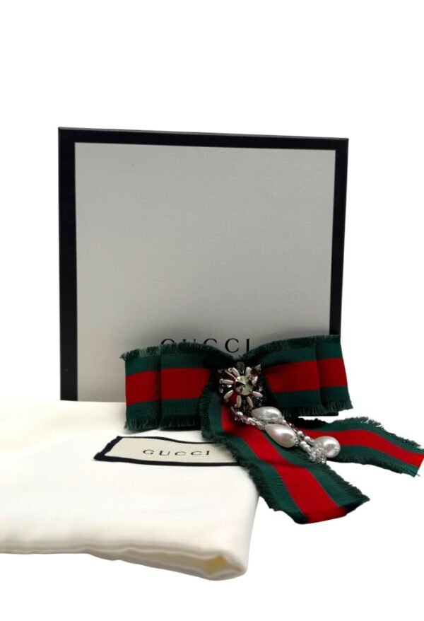 GUCCI - RIBBON BROOCH - Image 16